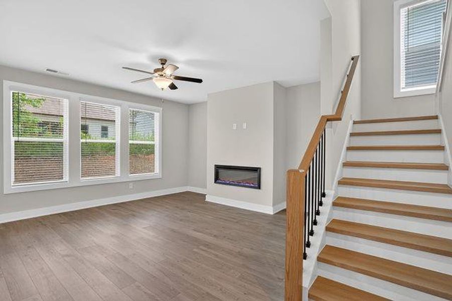 Spacious, unfurnished interior of a new home in Killian Manor at The Adares, Adairsville (Image 25).