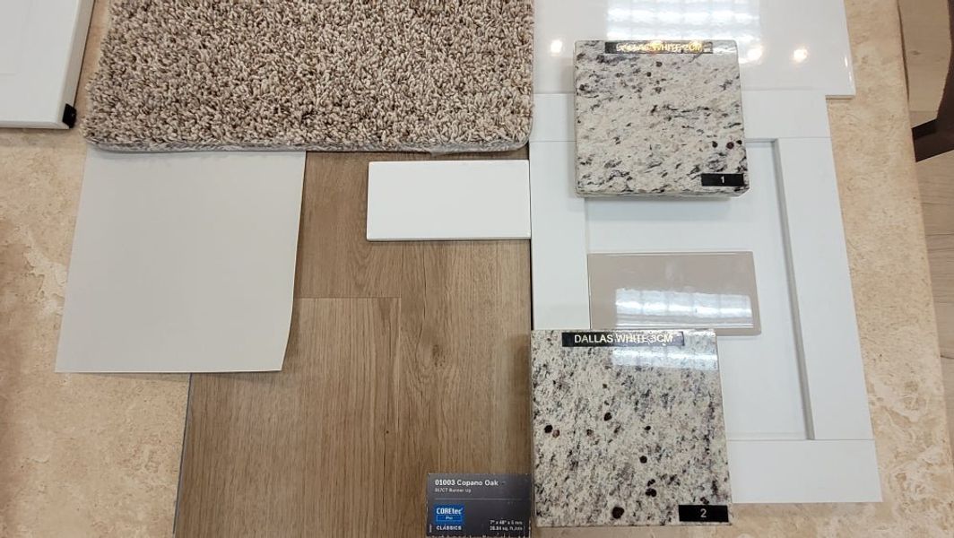Final Interior Selections for 5934 Willow Point Blvd