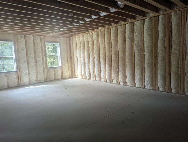 In-progress construction of a new home in White Post on Lake Lanier, Gainesville, GA (Image 14).