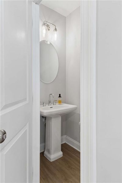 Furnished interior view inside a new home in , Atlanta (Image 10).