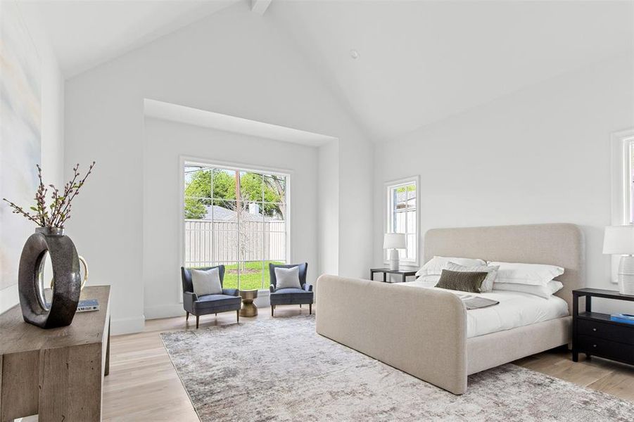 Furnished interior view inside a new home in , Dallas (Image 7). Furnished interior view inside a new home in , Dallas (Image 7).