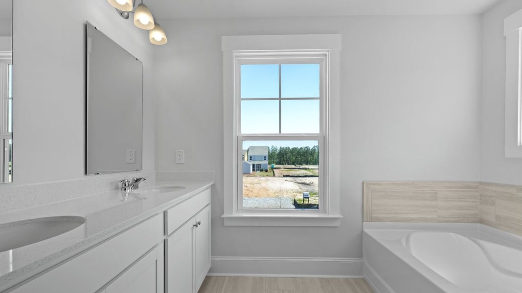 Furnished interior view inside a new home in Sheep Island, Summerville (Image 11).