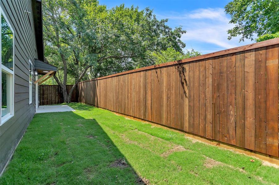 Exterior details and patio area of a home in , Greenville (Image 4). Exterior details and patio area of a home in , Greenville (Image 4).