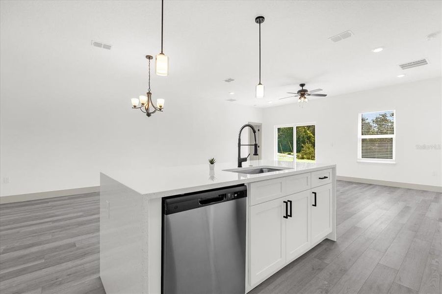 Furnished interior view inside a new home in , Ocala (Image 7).