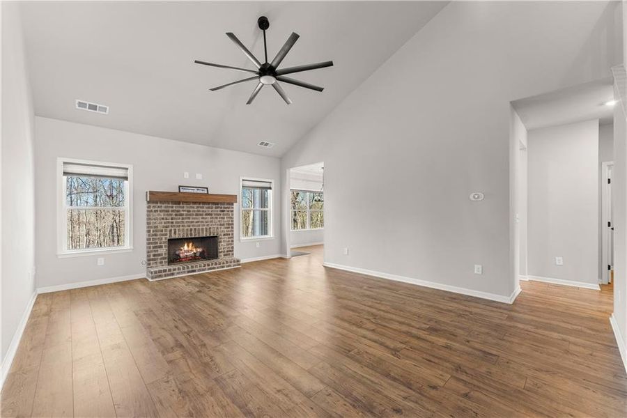 Spacious, unfurnished interior of a new home in , Dahlonega (Image 29). Spacious, unfurnished interior of a new home in , Dahlonega (Image 29).