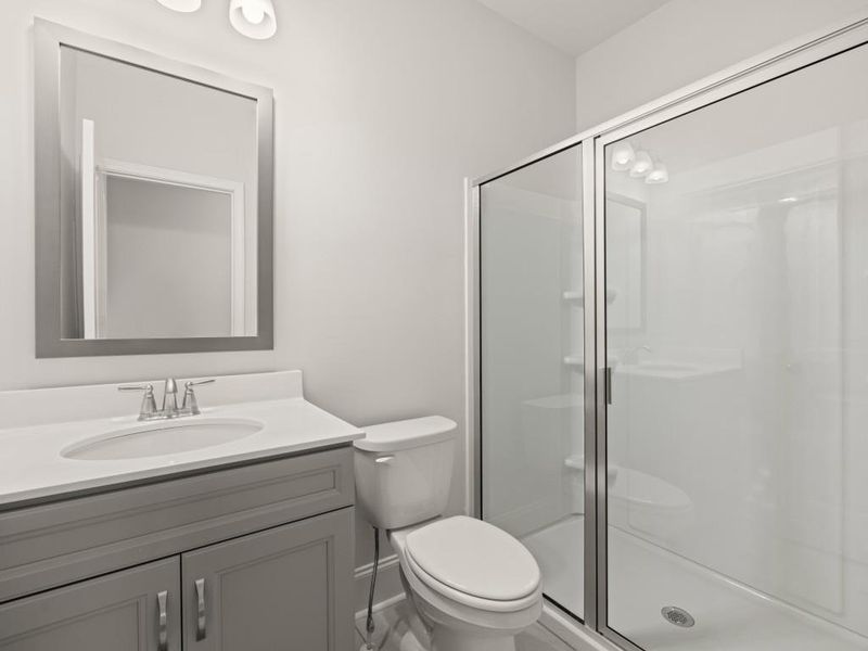 Furnished interior view inside a new home in Haven Abbey, Cumming (Image 10).