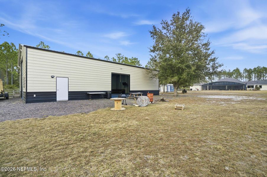 Exterior details and patio area of a home in , Palm Coast (Image 3). Exterior details and patio area of a home in , Palm Coast (Image 3).