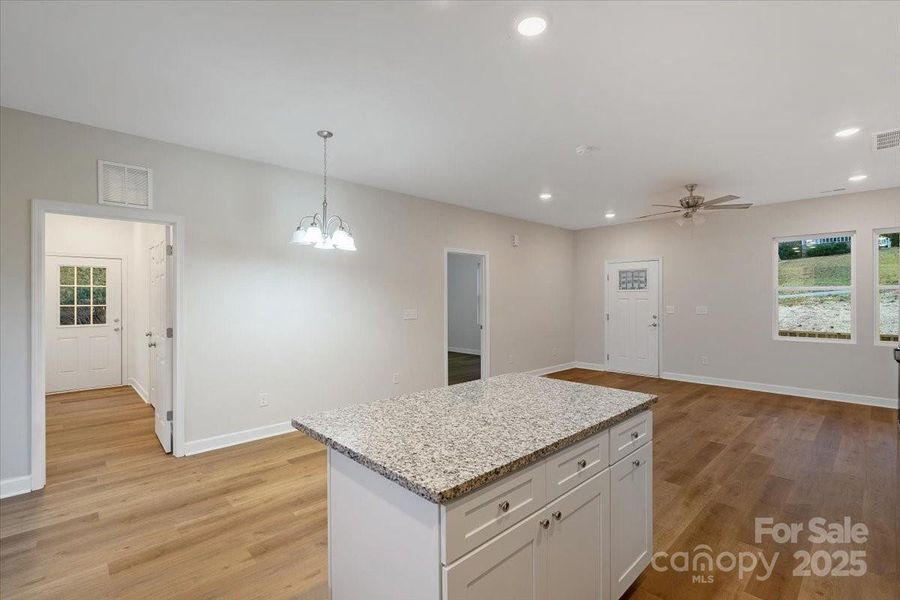 Furnished interior view inside a new home in , Yadkinville (Image 6). Furnished interior view inside a new home in , Yadkinville (Image 6).