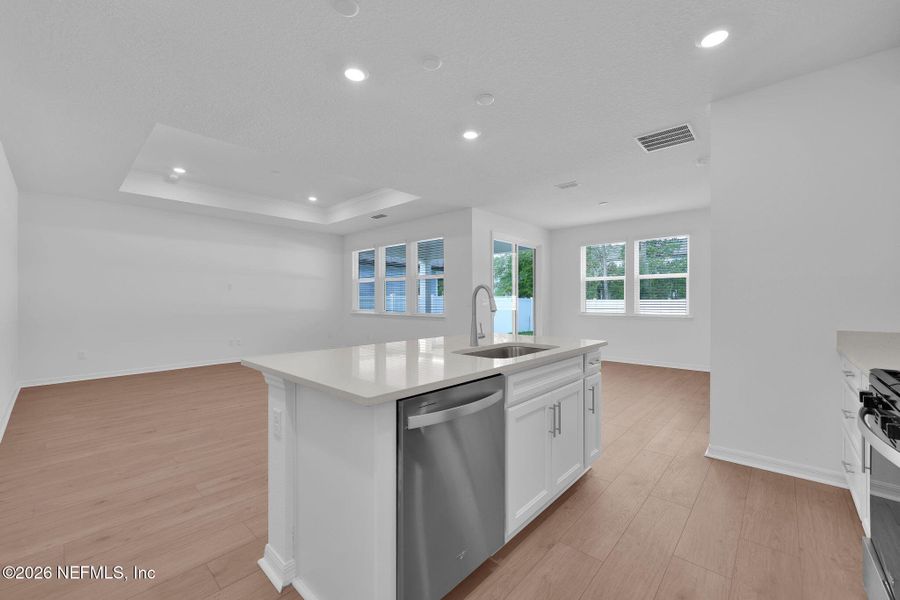 Furnished interior view inside a new home in Double Branch, Middleburg (Image 14).
