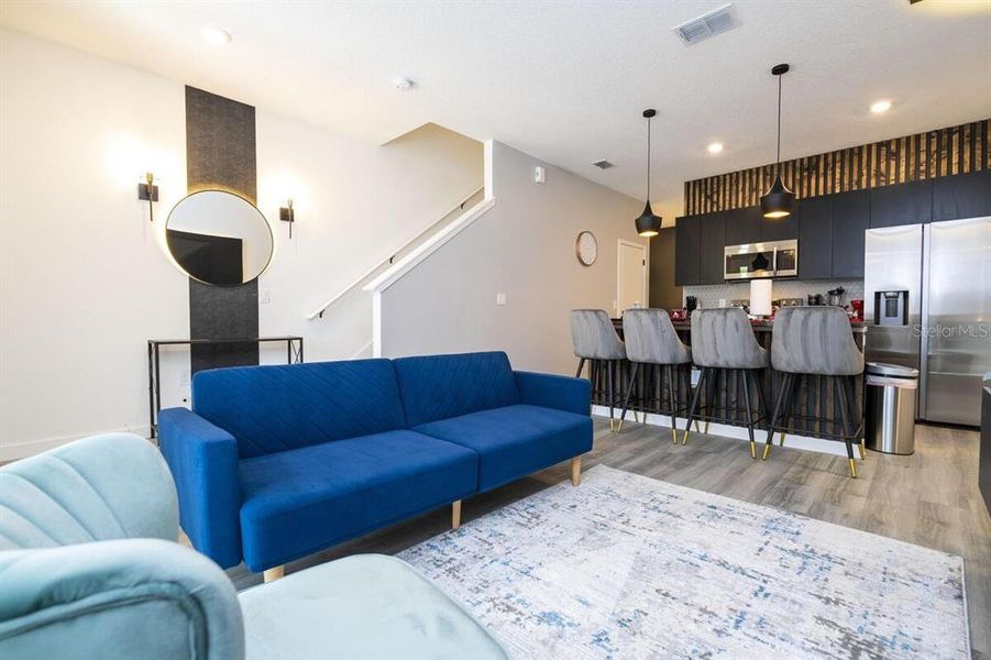 Furnished interior view inside a new home in , Kissimmee (Image 18).