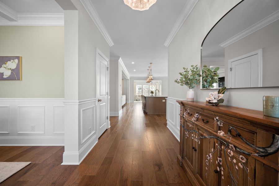 Furnished interior view inside a new home in , Summerville (Image 7).