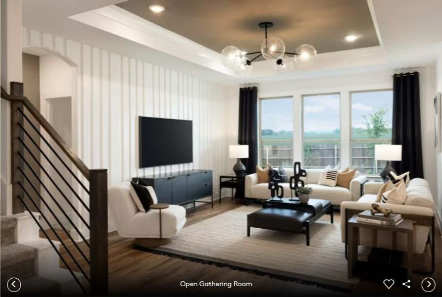 Interior photos- Photo of Pulte model home with same floor plan, not of actual home listed.