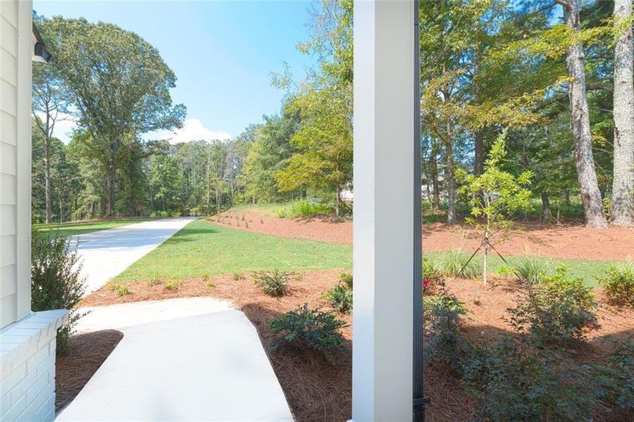 Exterior details and patio area of a home in , Cumming (Image 27).