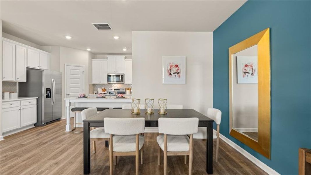Furnished interior view inside a new home in Brookland Commons, Monroe (Image 14).