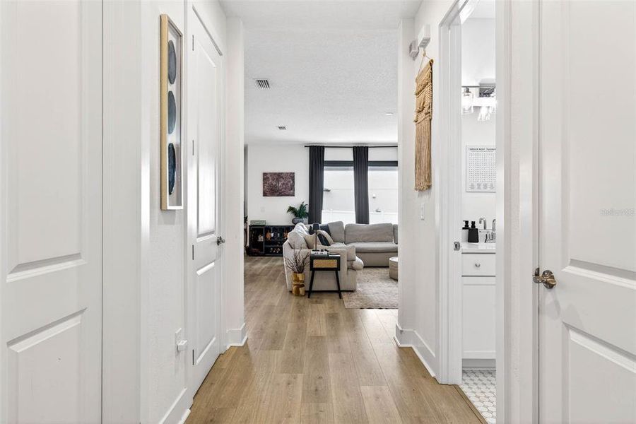 Furnished interior view inside a new home in Clearfield Crossings, Tampa (Image 41).