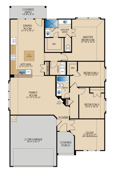 Denton Floor Plan