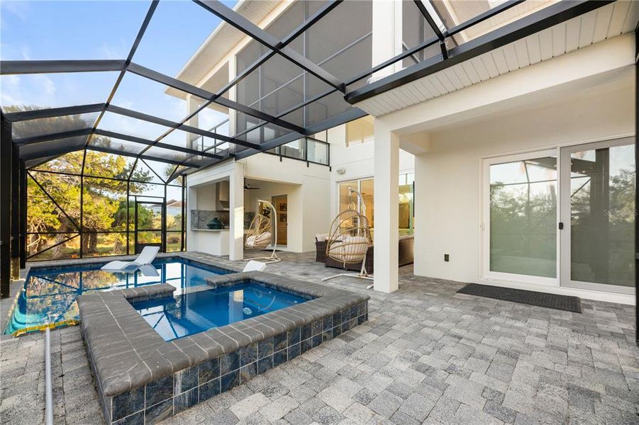 Exterior details and patio area of a home in , Flagler Beach (Image 27).