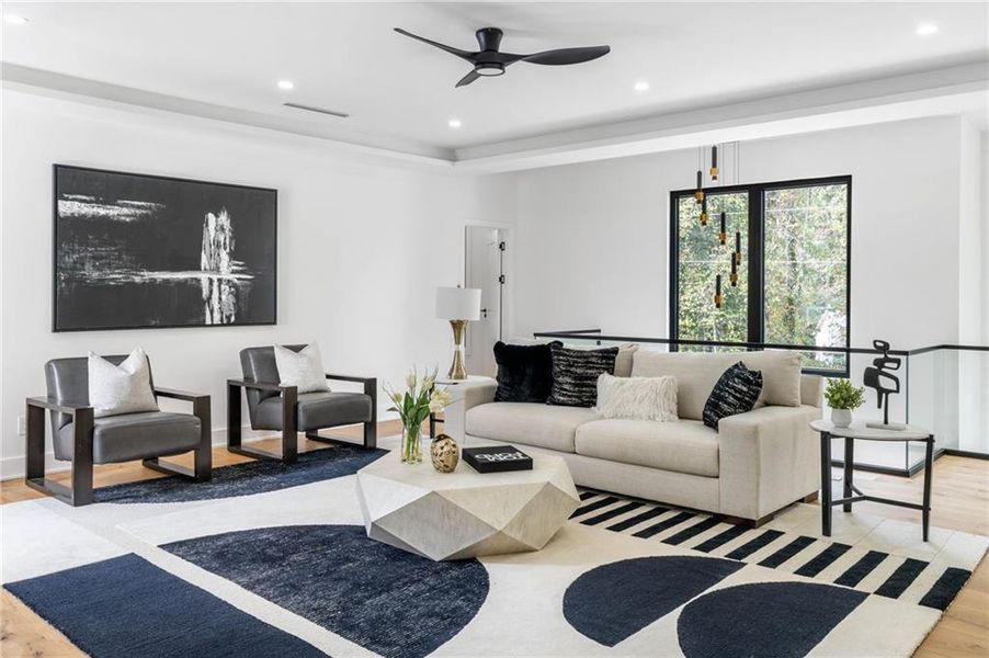 Furnished interior view inside a new home in , Mableton (Image 14).