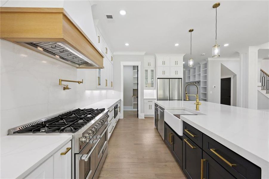 Furnished interior view inside a new home in , Lawrenceville (Image 16).