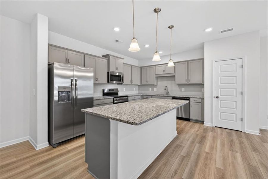 Furnished interior view inside a new home in Jameson Towns, Villa Rica (Image 6).