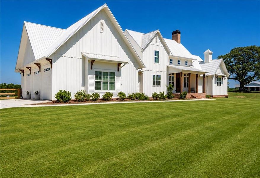 Front exterior of a new home in , Carrollton, GA, highlighting curb appeal (Image 22). Front exterior of a new home in , Carrollton, GA, highlighting curb appeal (Image 22).