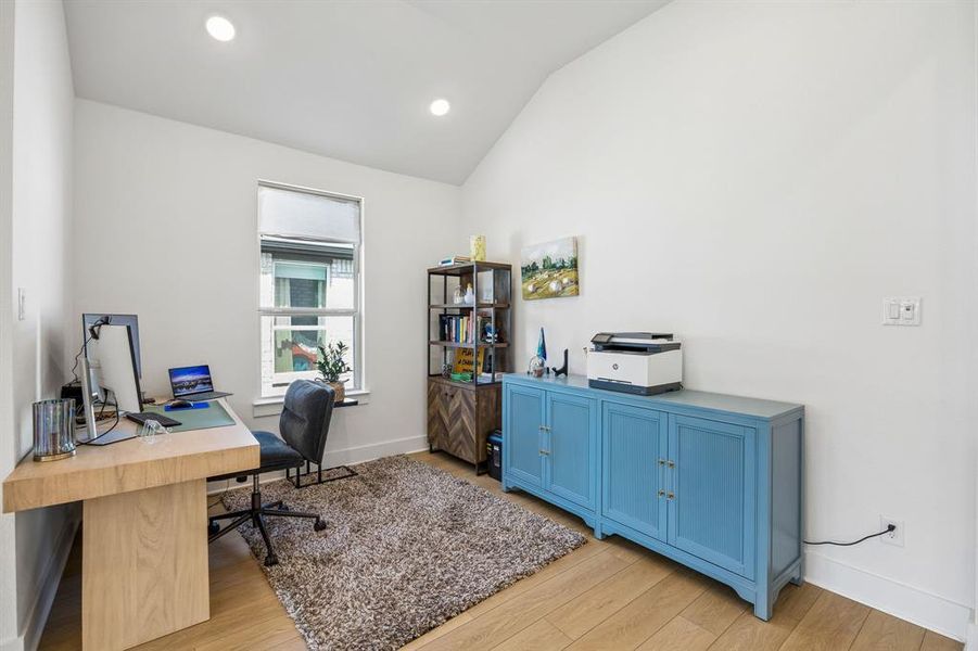 Furnished interior view inside a new home in , Little Elm (Image 9).