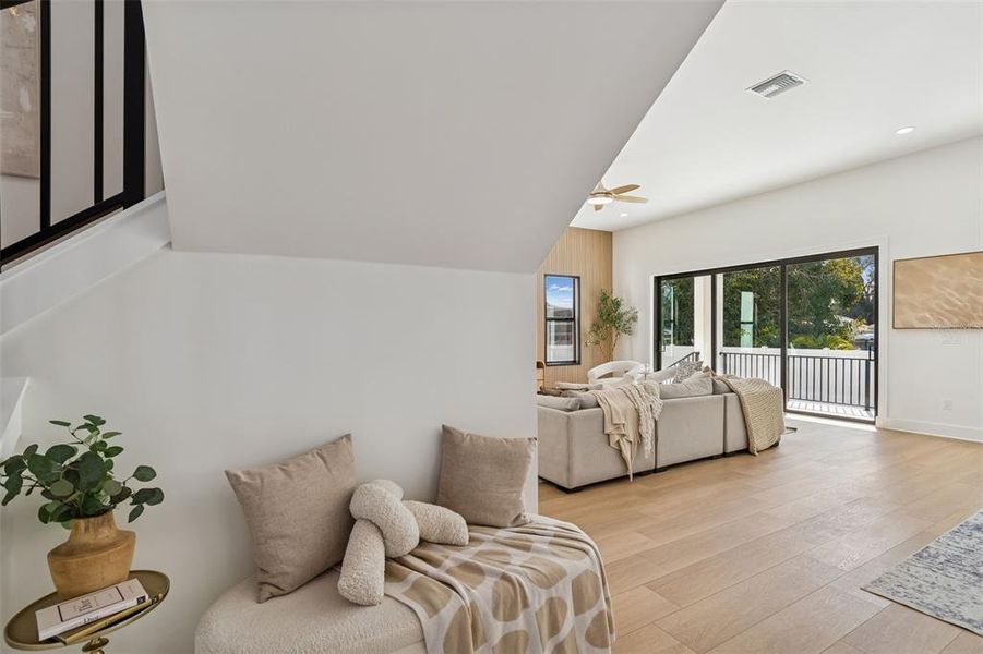 Furnished interior view inside a new home in , Tampa (Image 12).