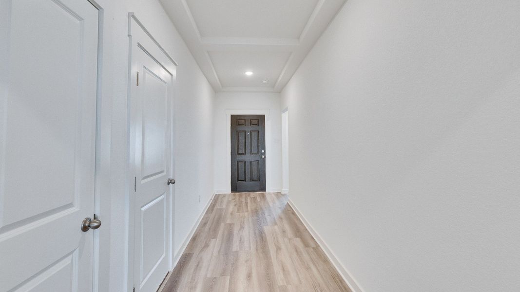Furnished interior view inside a new home in Hunters Glen, Jarrell (Image 8).