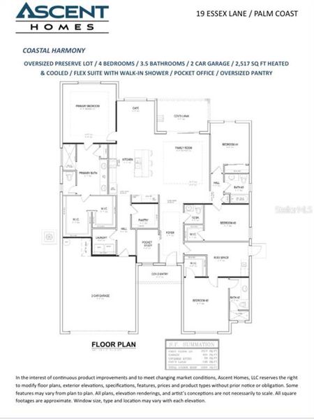 Coastal Harmony Floor Plan