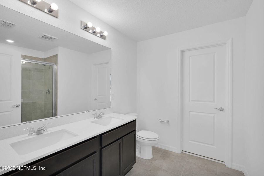 Furnished interior view inside a new home in Wells Landing, Jacksonville (Image 7). Furnished interior view inside a new home in Wells Landing, Jacksonville (Image 7).