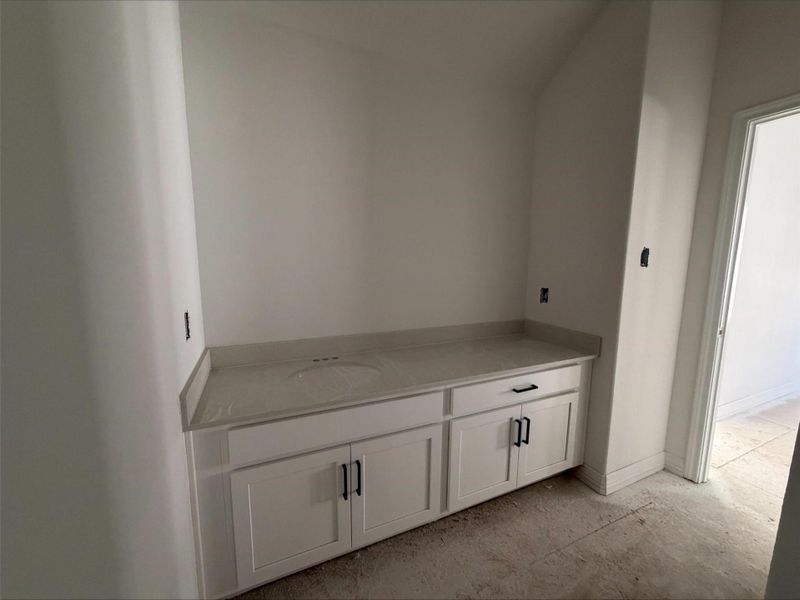 Actual progress of your home.