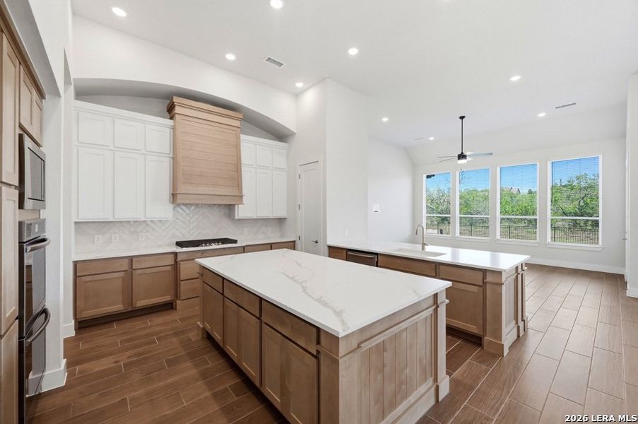 Furnished interior view inside a new home in Briggs Ranch, San Antonio (Image 6).
