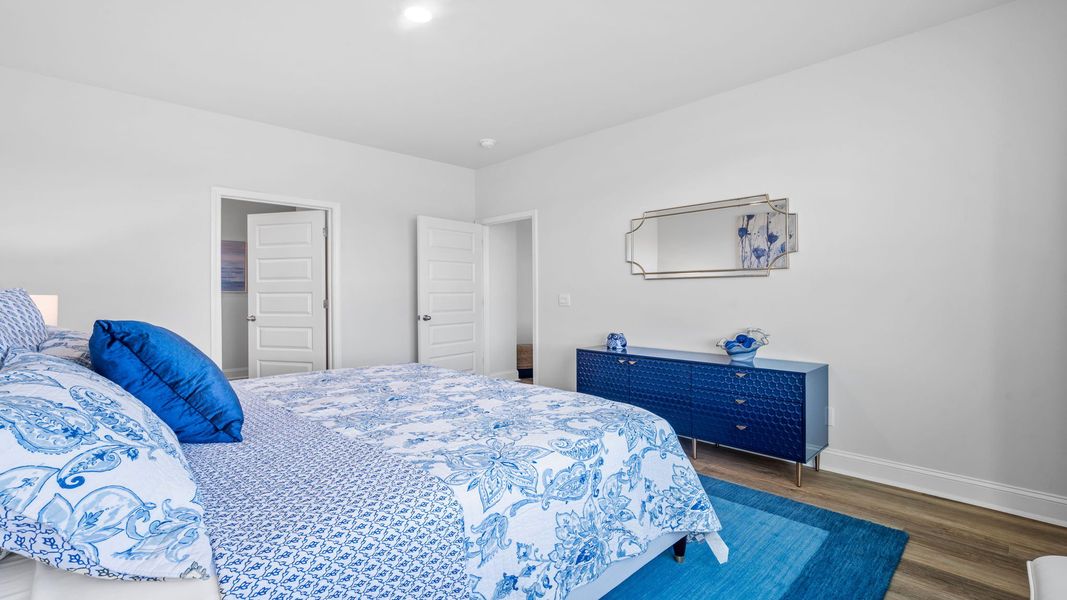 Furnished interior view inside a new home in The Groves at Bees Creek, Ridgeland (Image 17).