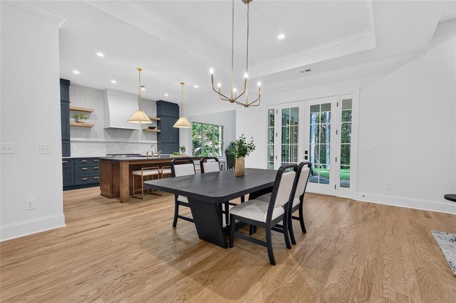 Furnished interior view inside a new home in , Woodstock (Image 31).