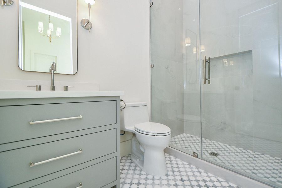 Furnished interior view inside a new home in , Houston (Image 29).