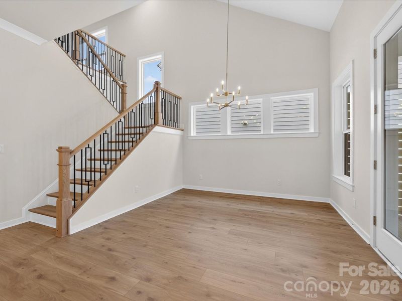 Spacious, unfurnished interior of a new home in North Creek Village, Huntersville (Image 30). Spacious, unfurnished interior of a new home in North Creek Village, Huntersville (Image 30).
