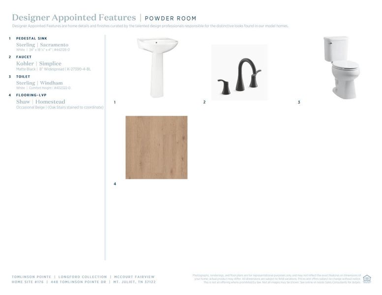 Sample of building materials used in homes in Tomlinson Pointe - Longford Collection, Mount Juliet (Image 9).