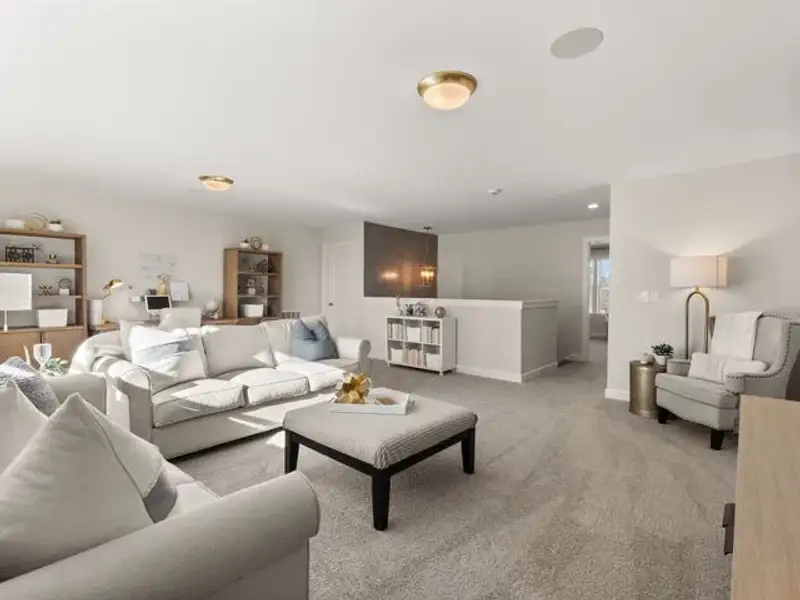 Representative furnished interior of a home built from the Montcrest by True Homes in Deerwood Place, North Charleston (Image 20).