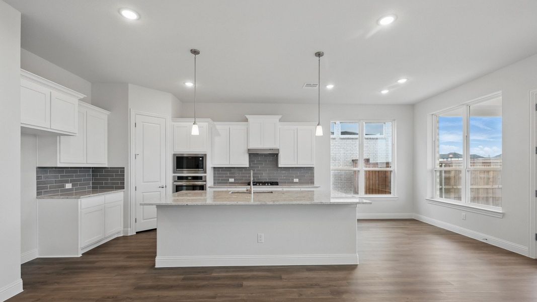 Representative furnished interior of a home built from the Brown by DRB Homes in Anna Ranch, Anna (Image 10).