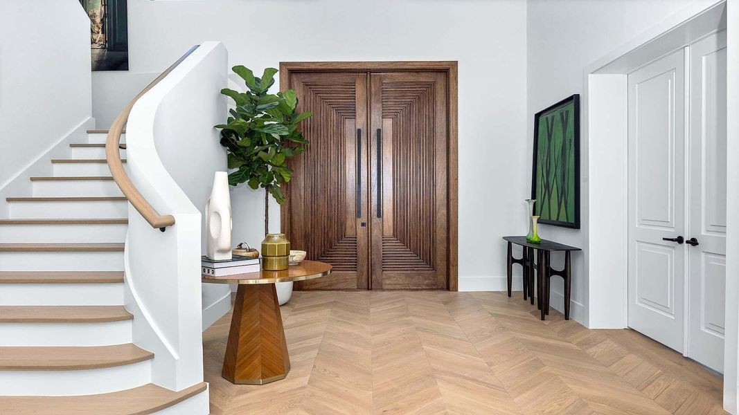 Furnished interior view inside a new home in , Boca Raton (Image 13).