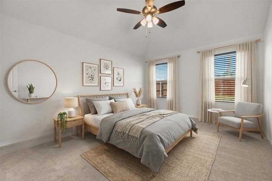 Furnished interior view inside a new home in , Fort Worth (Image 6).