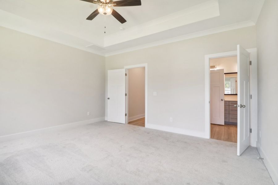 Representative unfurnished interior of a home built from the Gardener ll by Great Southern Homes in Blythewood Farms, Blythewood (Image 31). Representative unfurnished interior of a home built from the Gardener ll by Great Southern Homes in Blythewood Farms, Blythewood (Image 31).