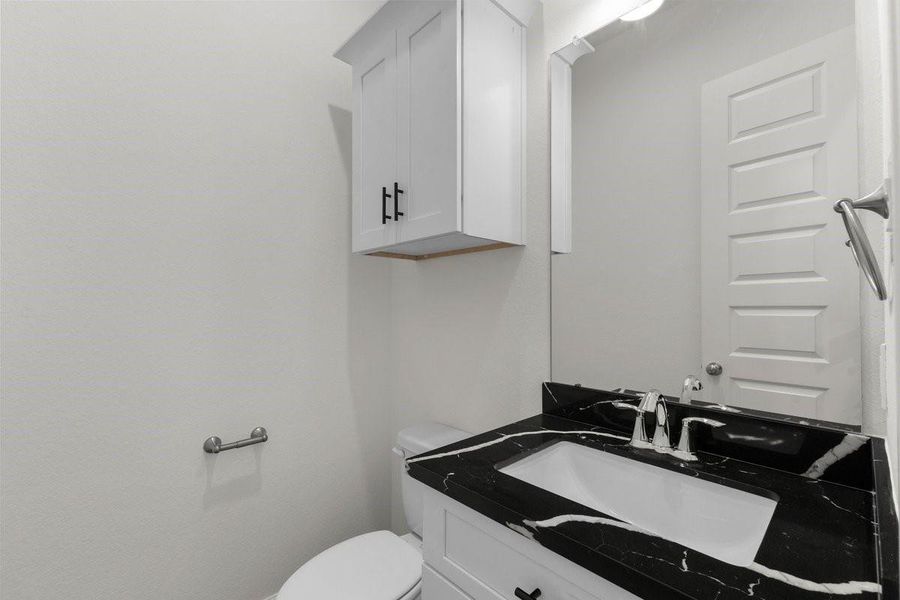 Furnished interior view inside a new home in , Houston (Image 9).