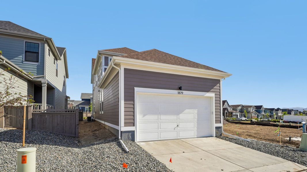 Furnished interior view inside a new home in Westerly, Erie (Image 42).