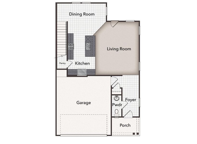 2D floor plan layout for the Applewhite Meadows 1668 by Brohn Homes in Applewhite Meadows, San Antonio, TX (Image 3). 2D floor plan layout for the Applewhite Meadows 1668 by Brohn Homes in Applewhite Meadows, San Antonio, TX (Image 3).