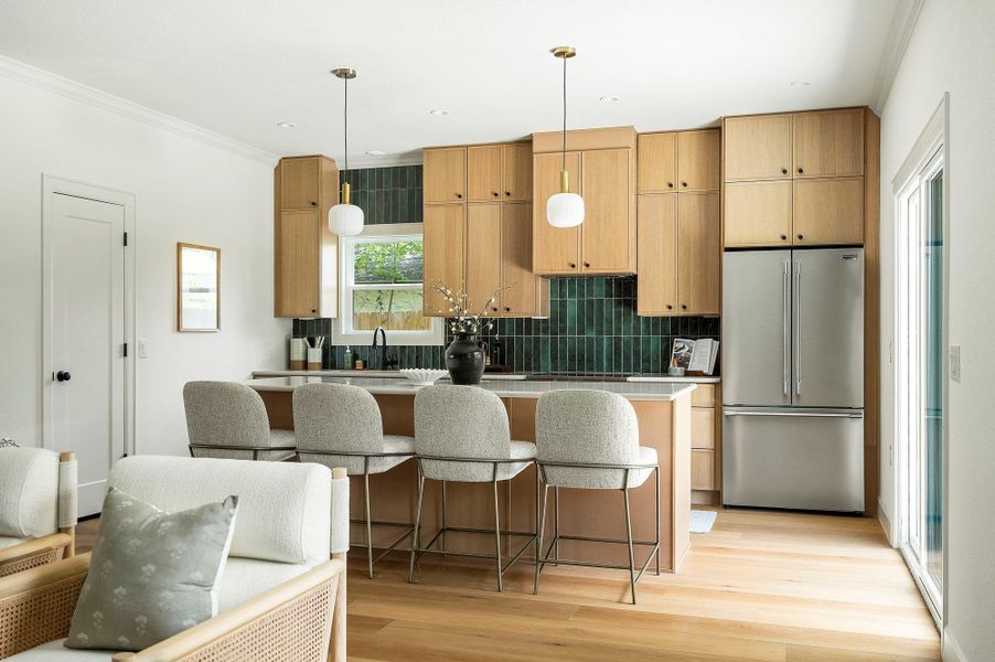 Furnished interior view inside a new home in , Austin (Image 20).