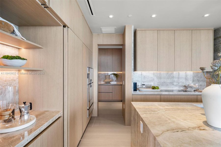 Furnished interior view inside a new home in , Miami Beach (Image 62).