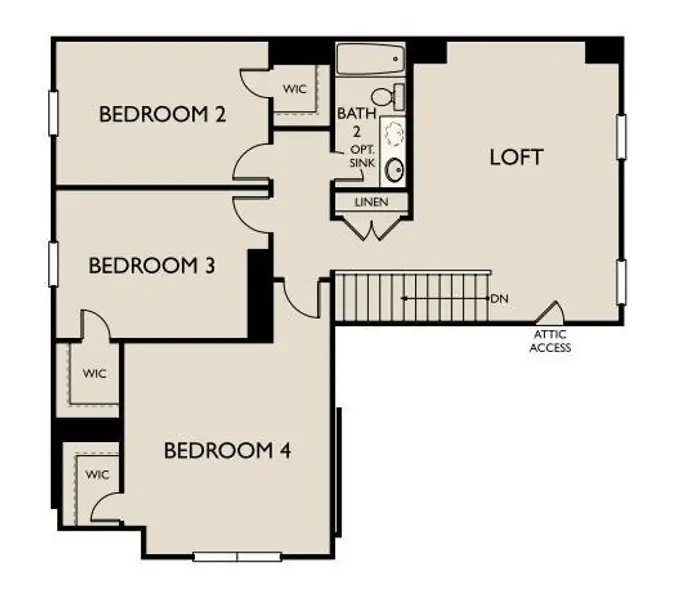 The Hyde floorplan The Hyde floorplan