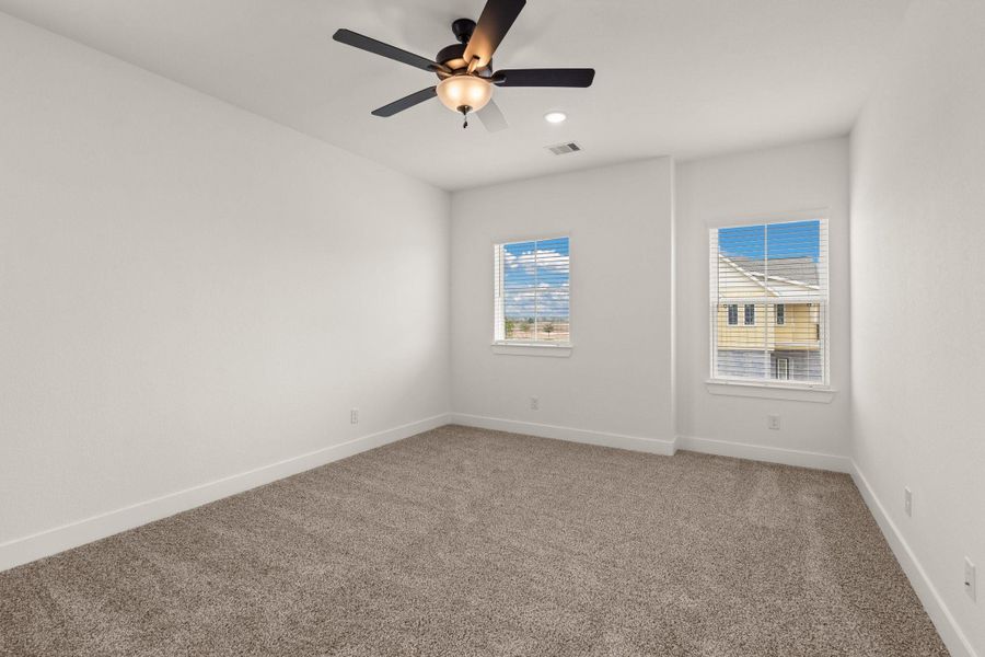 Spacious, unfurnished interior of a new home in Elyson 60's, Katy (Image 21).