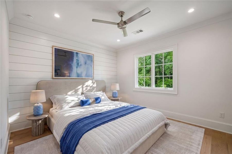 Furnished interior view inside a new home in , Roswell (Image 16).